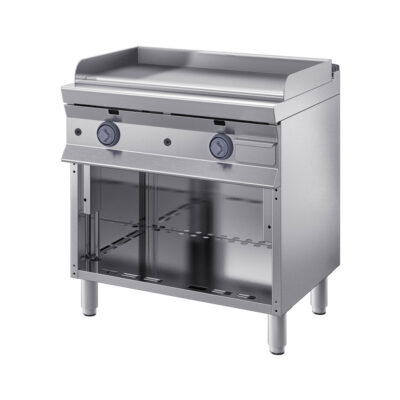 Gas and electric fry-top